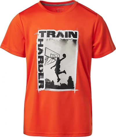 BCG Boys' Turbo Graphic Train Harder T-shirt