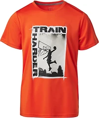 BCG Boys' Turbo Graphic Train Harder T-shirt