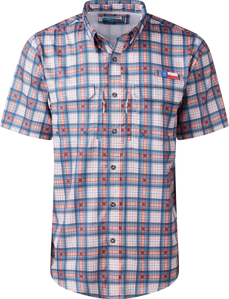 Magellan Outdoors Men's Local State Texas Plaid Shirt