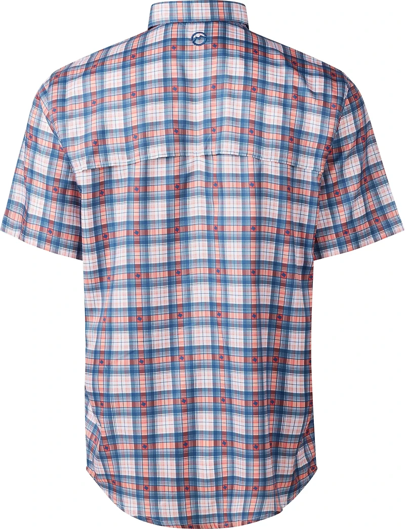 Magellan Outdoors Men's Local State Texas Plaid Shirt