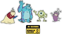 Crocs Jibbitz Monsters Inc 5-Pack