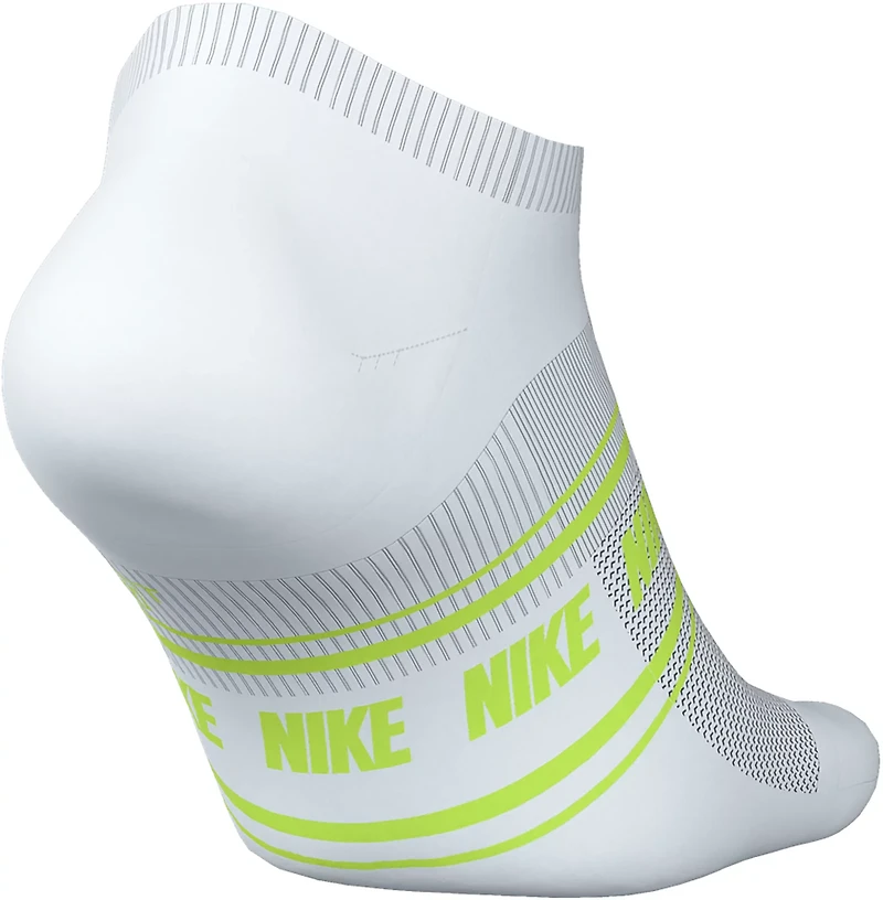 Nike Women's Everyday Lightweight Stripe No-Show Socks 6-Pack