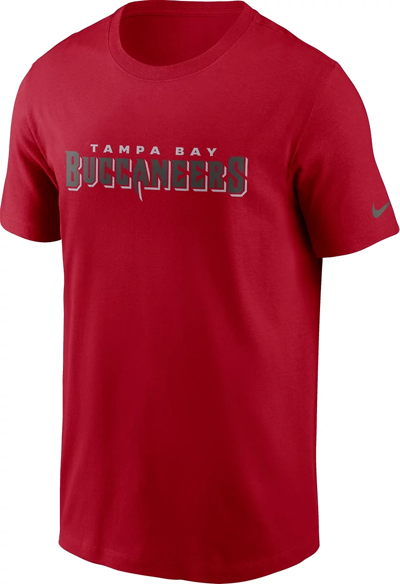 Nike Men's Tampa Bay Buccaneers Wordmark Graphic T-shirt