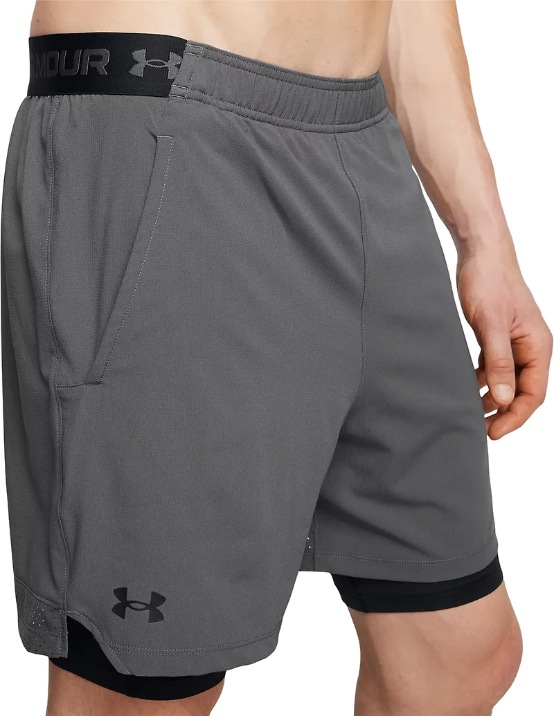 Under Armour Men’s Vanish Woven 2-in-1 Shorts
