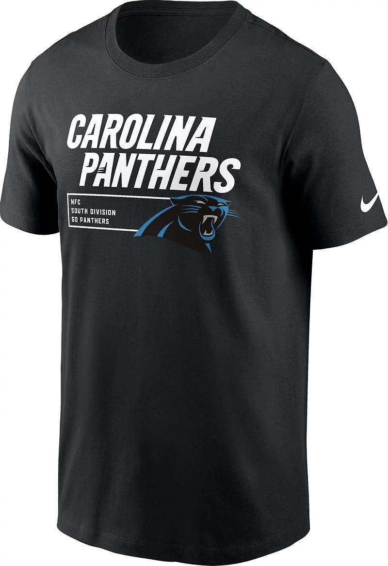Nike Men's Carolina Panthers Division Essential Graphic T-shirt