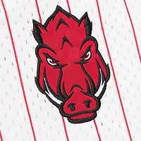 Mitchell & Ness Men's Arkansas Pinstripe Mesh V-neck Jersey