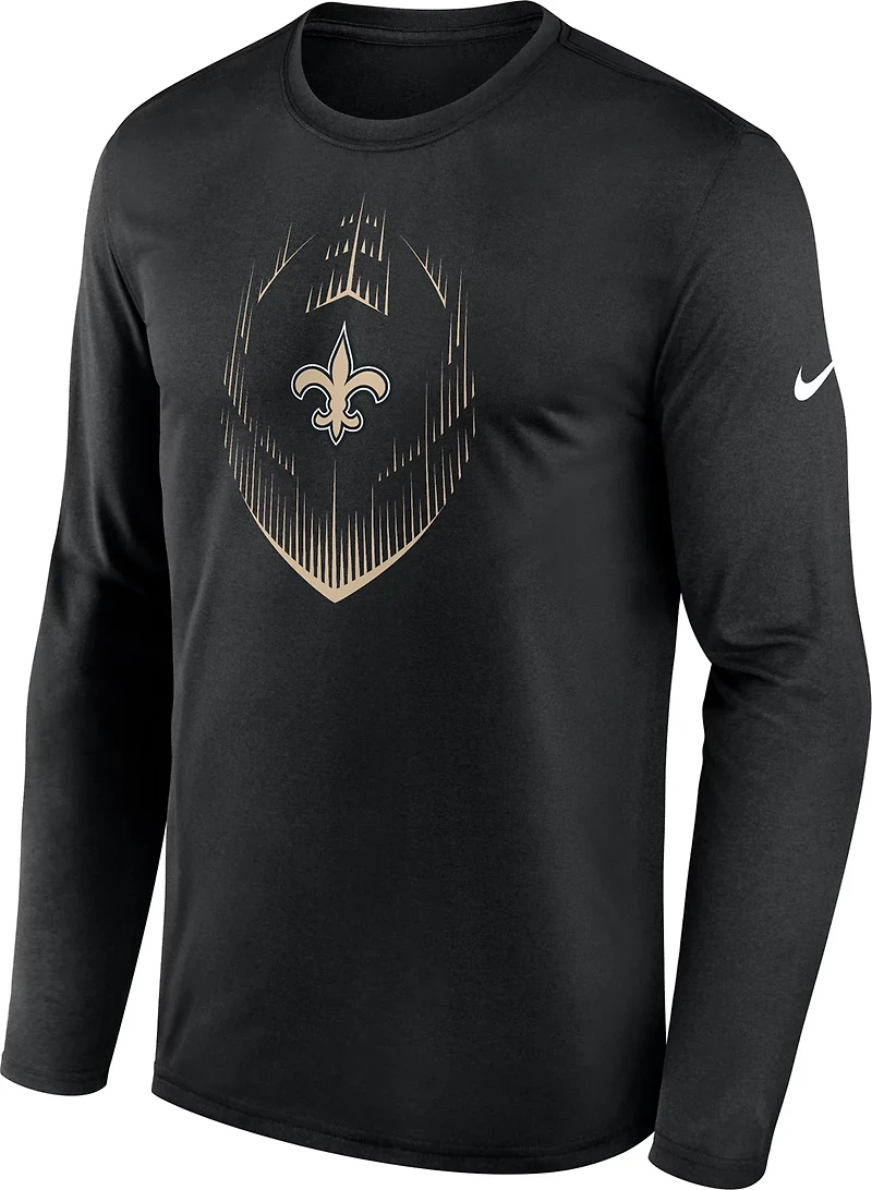 Nike Men's Saints Legend Icon Long Sleeve T-shirt