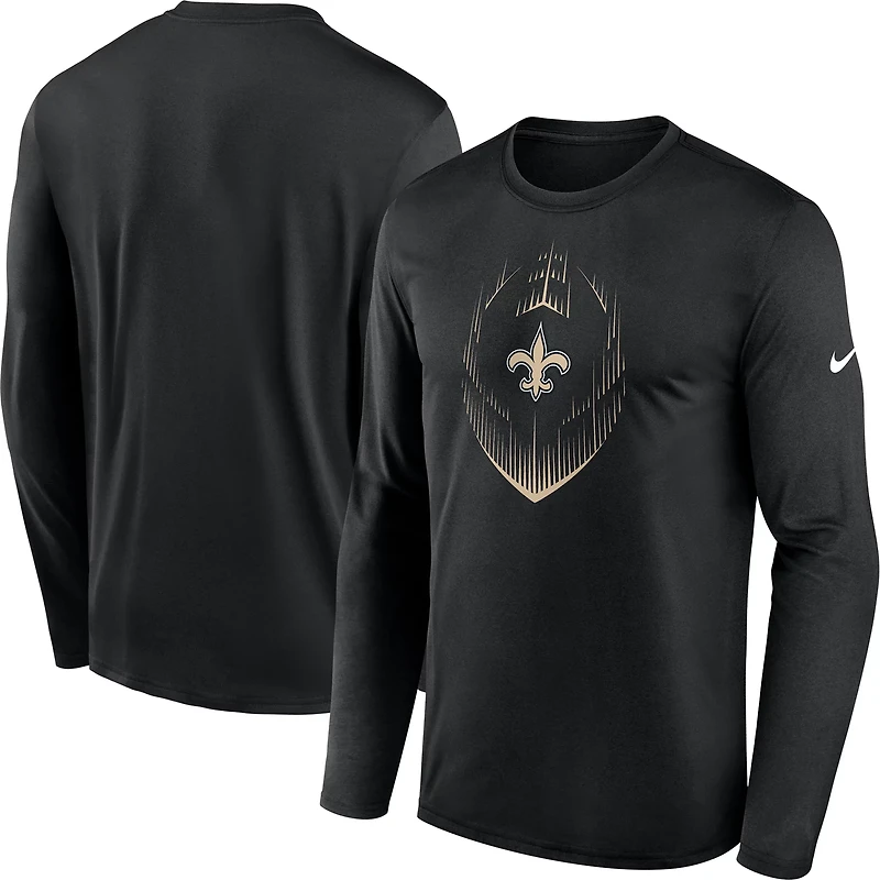 Nike Men's Saints Legend Icon Long Sleeve T-shirt