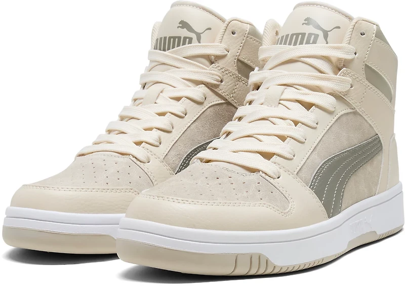 PUMA Men's Rebound Suede Layup Shoes