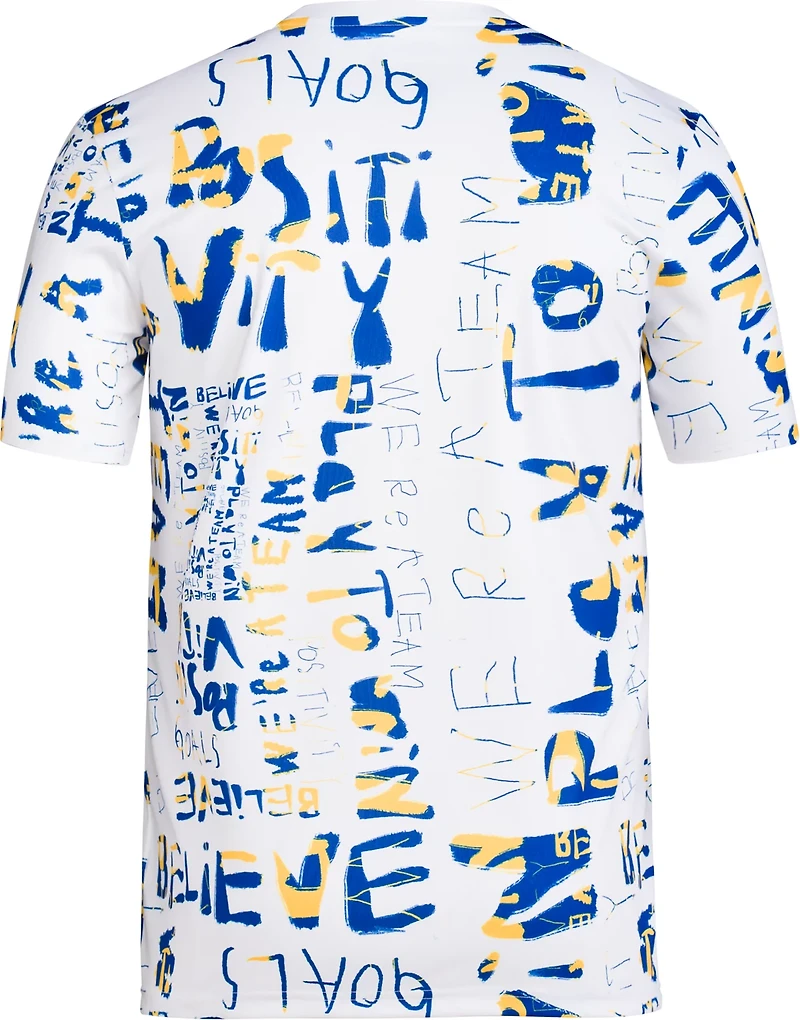 adidas Men's Houston Dynamo Kick Childhood Cancer Pre-Match Shirt