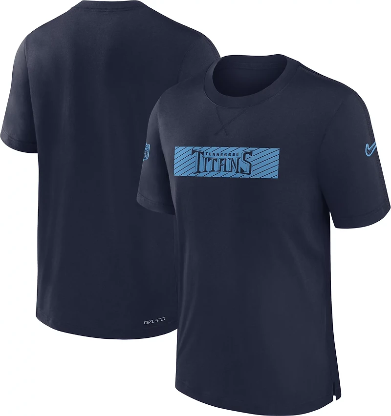 Nike Men's Tennessee Titans Sideline Player Dri-FIT Short Sleeve T-shirt