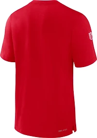 Nike Men's Kansas City Chiefs Sideline Player Dri-FIT Short Sleeve T-shirt