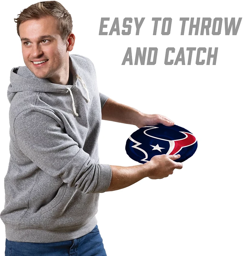 YouTheFan Houston Texans Flimzee Bean-Bag Flying Disc