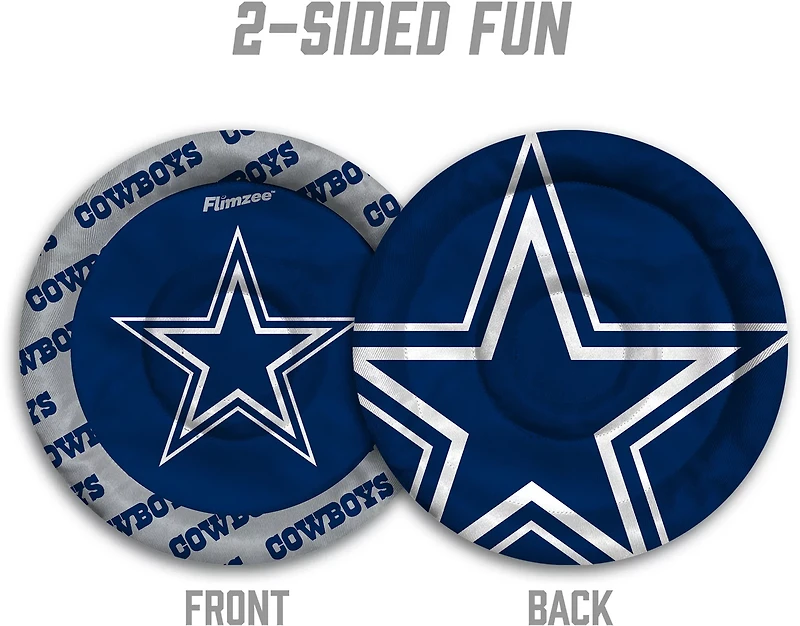 YouTheFan Dallas Cowboys Flimzee Bean-Bag Flying Disc