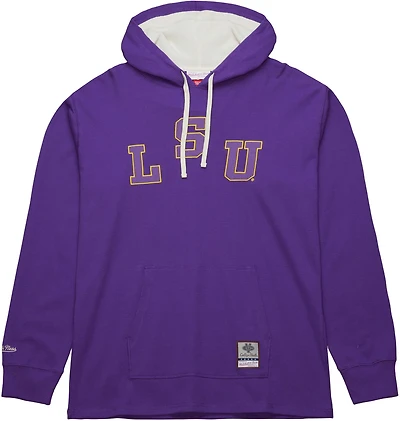 Mitchell & Ness Men's Louisiana State University Vintage Logo Thermal Hoodie