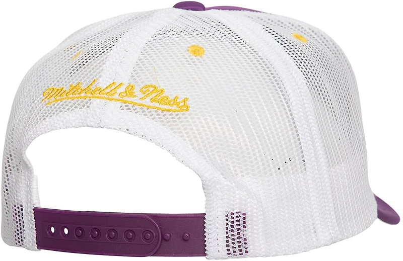 Mitchell & Ness Adults' LSU Tigers Sideline Trucker Cap