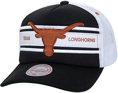 Mitchell & Ness Adults' Texas Longhorns Sideline Trucker Cap
