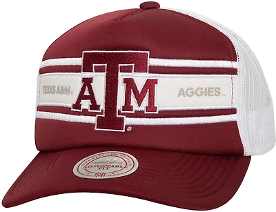 Mitchell & Ness Adults' Texas A&M Aggies Sideline Trucker Cap