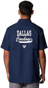 Columbia Sportswear Men's Dallas Cowboys Slack Tide Camp Shirt