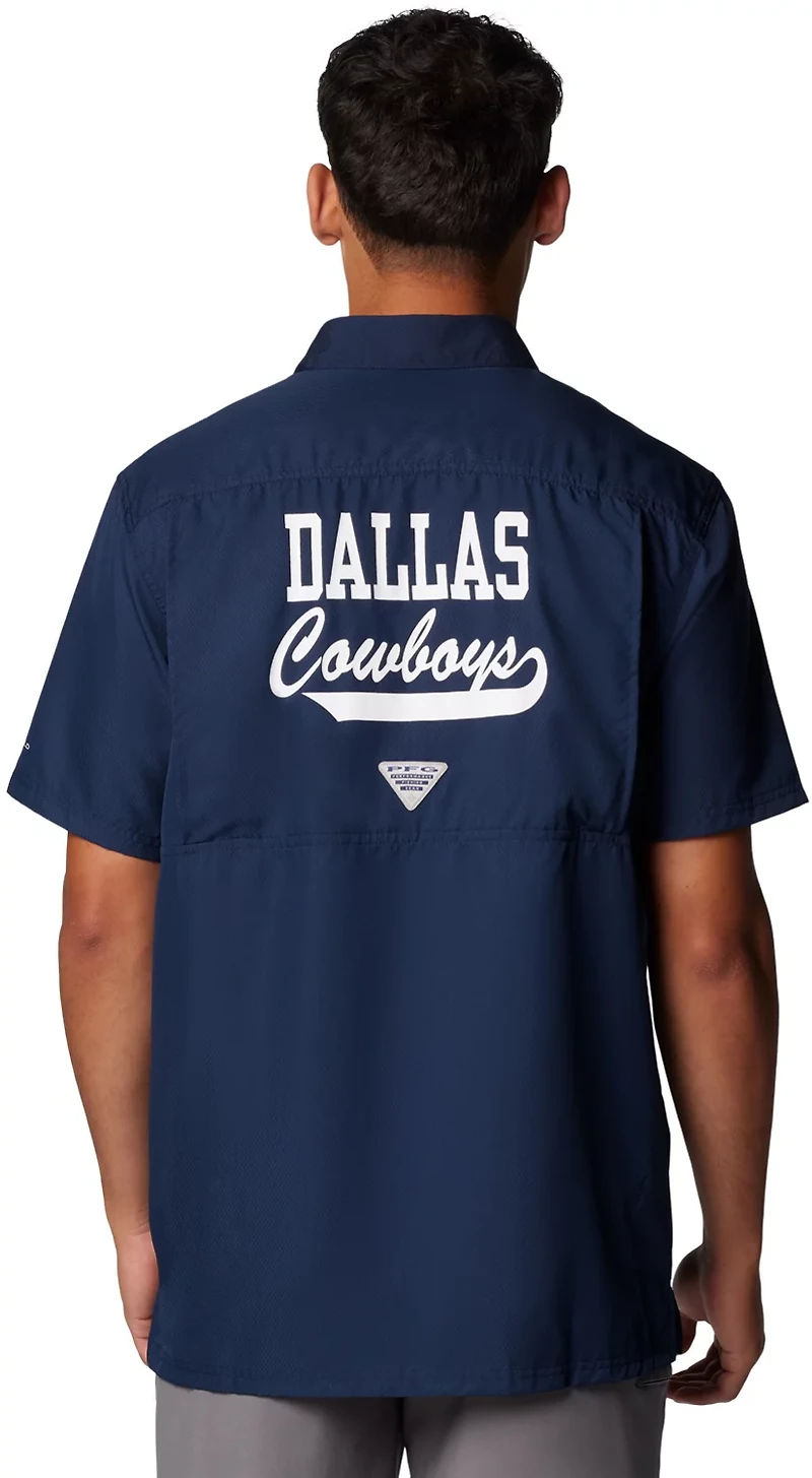 Columbia Sportswear Men's Dallas Cowboys Slack Tide Camp Shirt