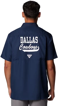Columbia Sportswear Men's Dallas Cowboys Slack Tide Camp Shirt