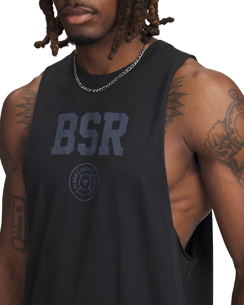 Under Armour Men's Project Rock BSR Sleeveless Tank Top