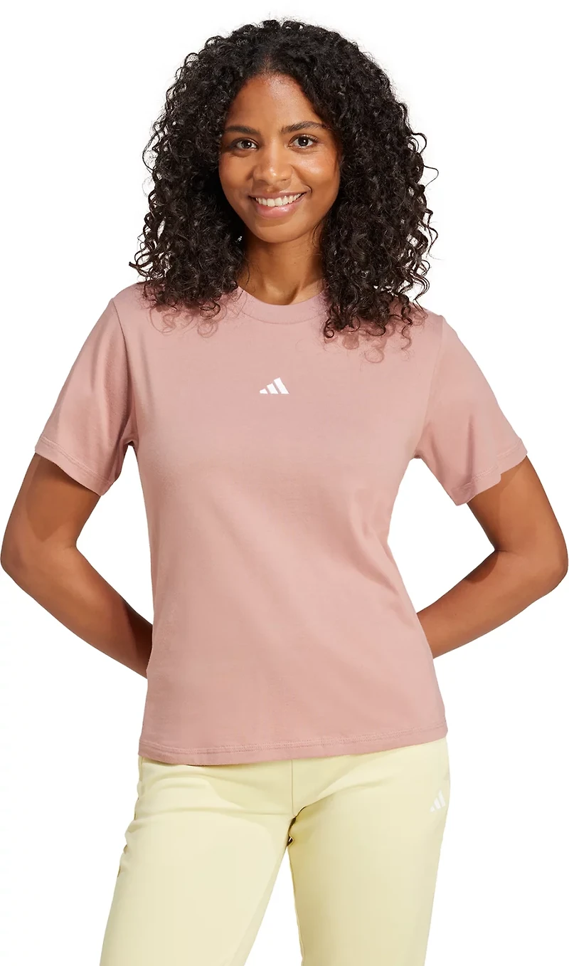 adidas Women's Essentials Small Logo Cotton T-shirt