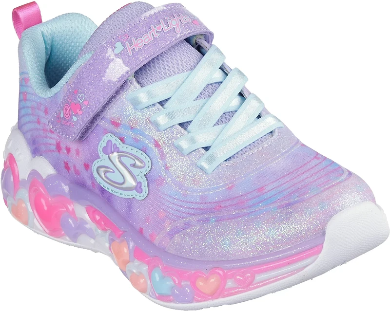 SKECHERS Girls' Eternal Heart Lights Sneakers