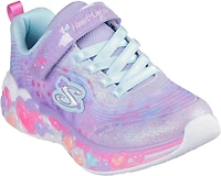 SKECHERS Girls' Eternal Heart Lights Sneakers