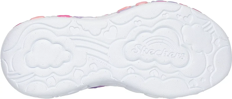 SKECHERS Girls' Eternal Heart Lights Sneakers
