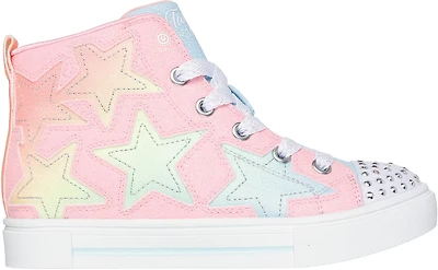 SKECHERS Girls' Twinkle Toes Twinkle Sparks Stellar Star Shoes