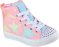 SKECHERS Girls' Twinkle Toes Twinkle Sparks Stellar Star Shoes
