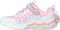 SKECHERS Girls' Sweet Kickz Flower Friends Shoes