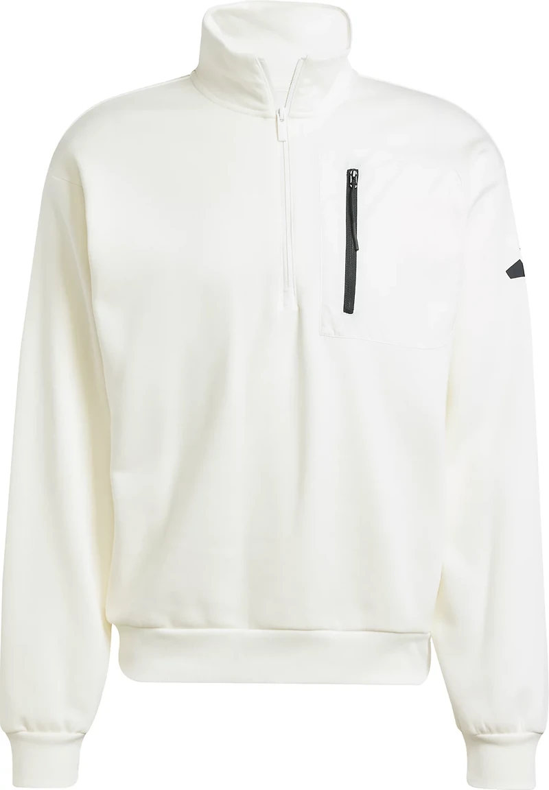 adidas Men's City Escape Fleece Half-Zip Sweatshirt