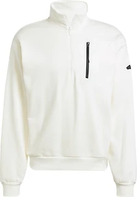 adidas Men's City Escape Fleece Half-Zip Sweatshirt