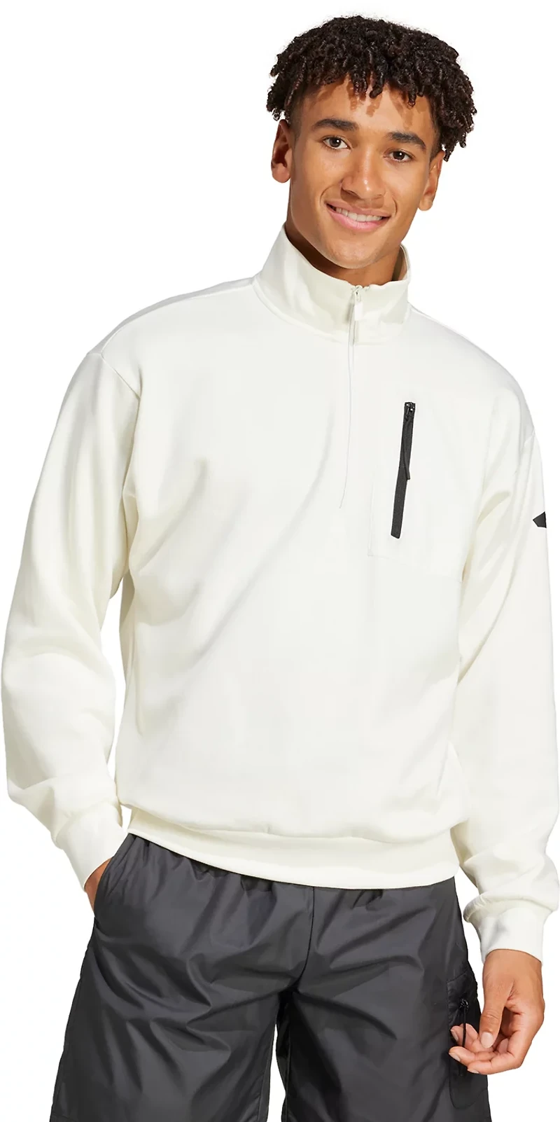 adidas Men's City Escape Fleece Half-Zip Sweatshirt