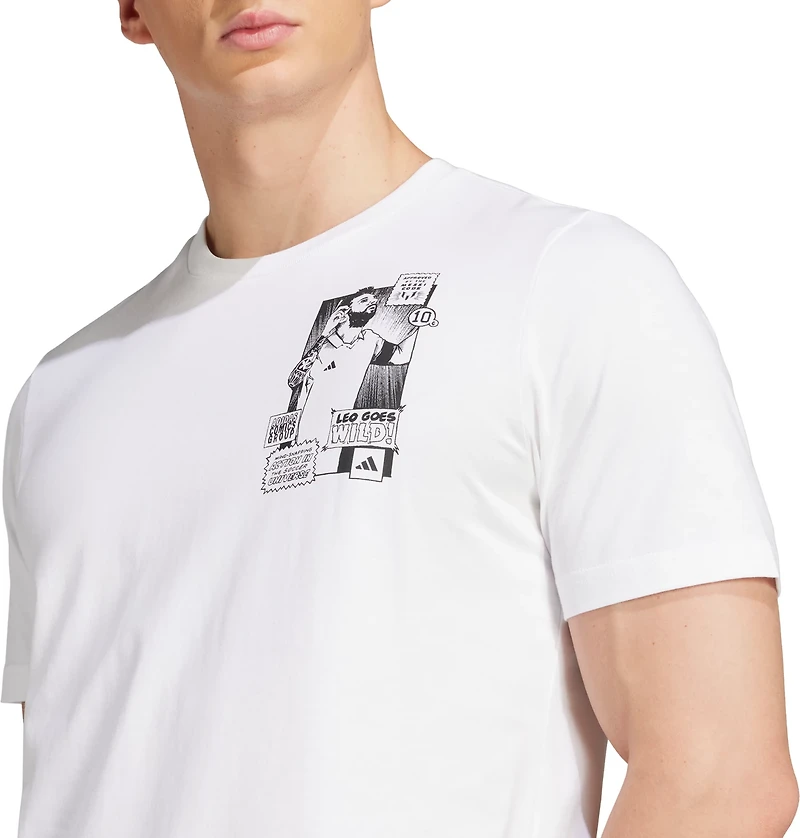 adidas Men's Messi Icon Graphic T-shirt