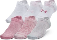 Under Armour Essential No Show Socks 6 Pack