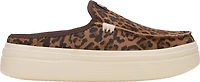 HEYDUDE Women's Wendy Austin Brown Leopard Lift Shoes