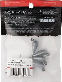 Great Lakes Finesse Mini Tube Head Bait 4-Pack