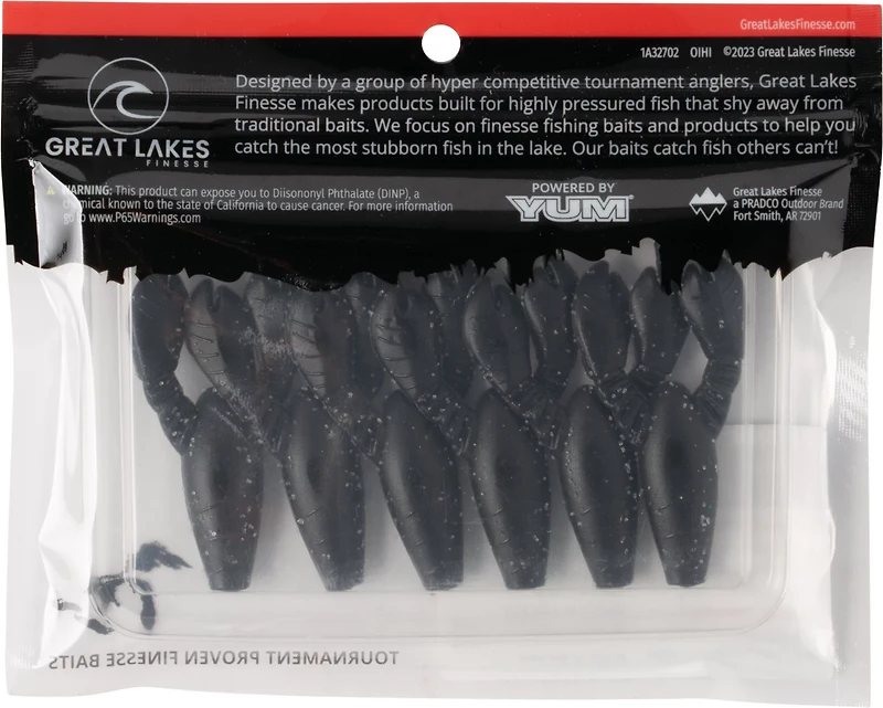 Great Lakes Finesse 2-1/10 Floating Snack Craw