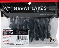 Great Lakes Finesse 2-1/2 Juvy Craw Tube 7-Pack