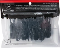 Great Lakes Finesse 2-1/2 Juvy Craw Tube 7-Pack