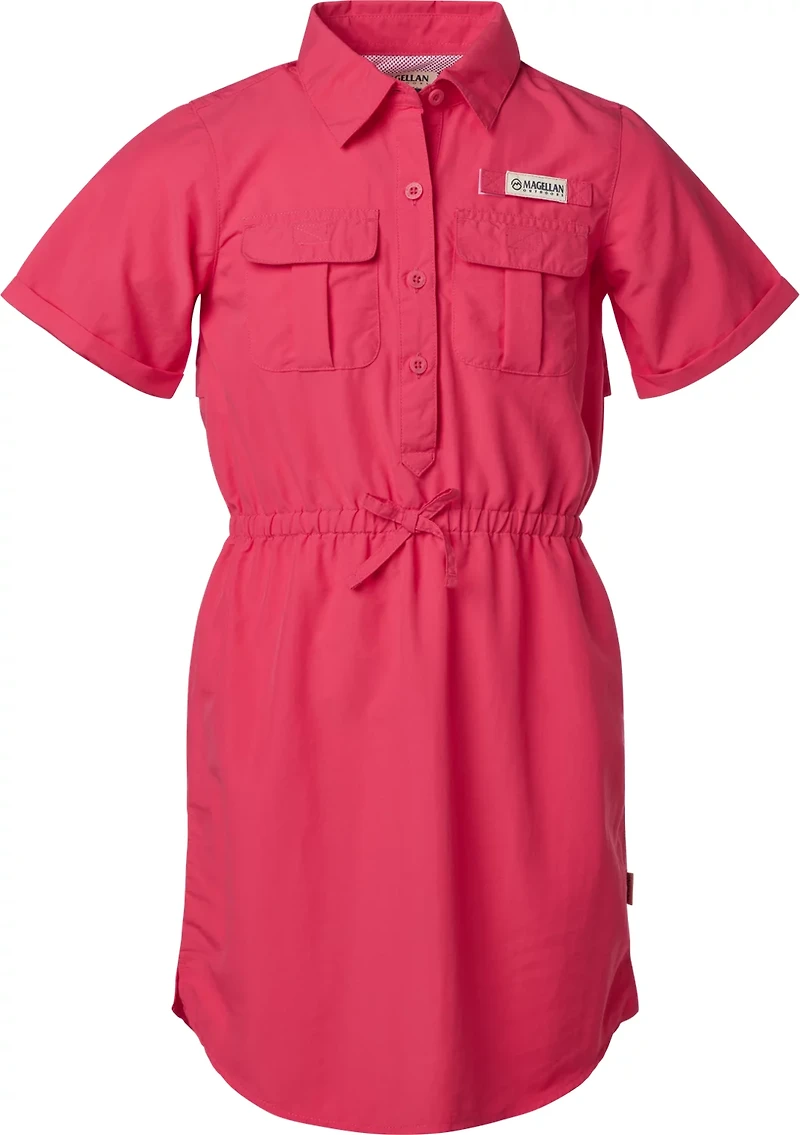 Magellan Outdoors Girls' Laguna Madre Short Sleeve Dress