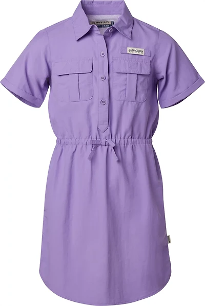 Magellan Outdoors Girls' Laguna Madre Short Sleeve Dress