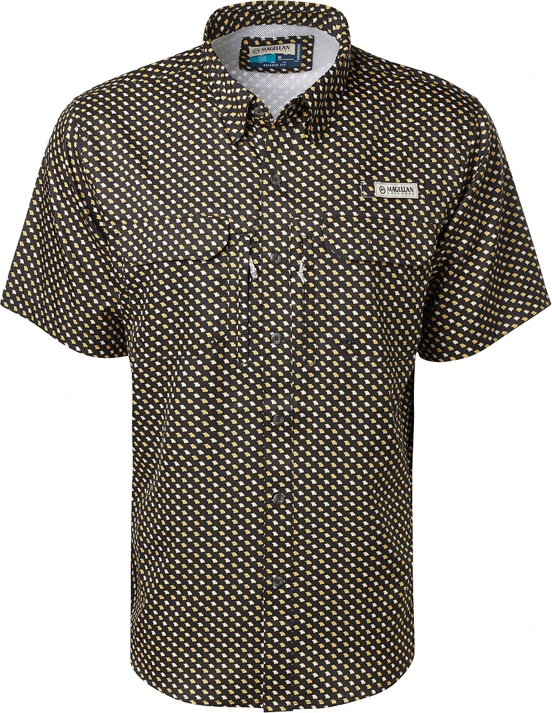 Magellan Outdoors Men's Local State Missouri Print Short Sleeve Shirt