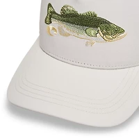 Costa Del Mar Men's Stitched Bass Trucker Hat