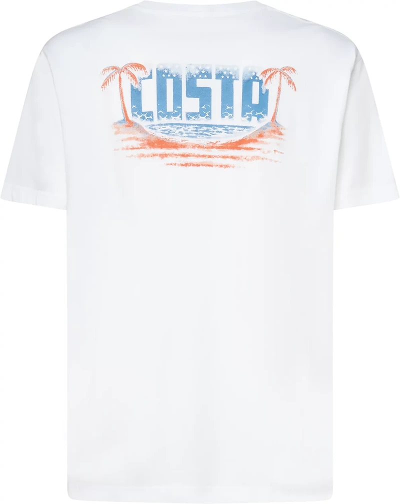 Costa Del Mar Men's Two Palms Short Sleeve T-shirt