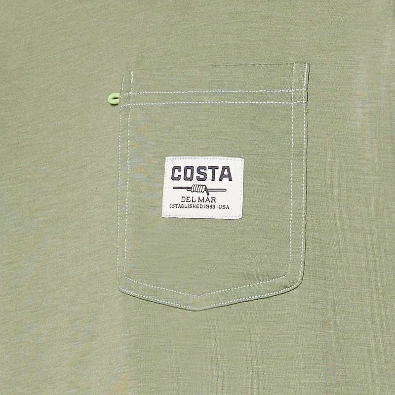 Costa Del Mar Men's Pocket Short Sleeve T-shirt