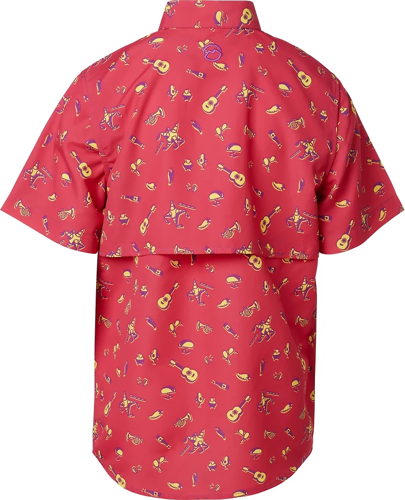 Magellan Outdoors Boys' Laguna Madre Fiesta Fishing Shirt